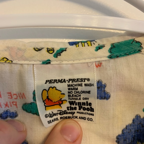 Vintage Winnie the Pooh Blouse Large - Picture 5 of 5